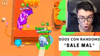 Trebor juega DUOS con RANDOMS (sale mal) - Brawl Stars