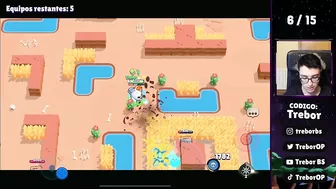 Trebor juega DUOS con RANDOMS (sale mal) - Brawl Stars