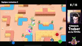 Trebor juega DUOS con RANDOMS (sale mal) - Brawl Stars