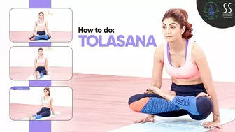 Tolasana | Balance & Concentration Asanas | Learn Yoga with Shilpa Shetty