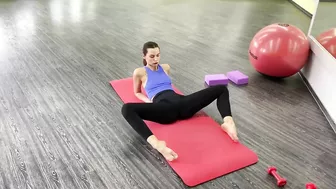 Legs Stretch exercise. Stretching Contortion and Gymnastics