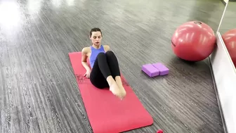 Legs Stretch exercise. Stretching Contortion and Gymnastics