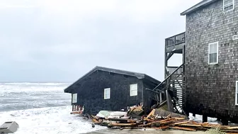 Outer Banks flooding due to beach erosion