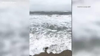 Outer Banks flooding due to beach erosion