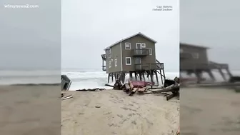 Outer Banks flooding due to beach erosion