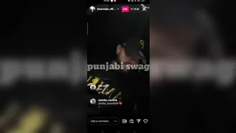 Karan aujla New instagram live today | Karan aujla live reply to sidhu moose wala | Gangsta song |