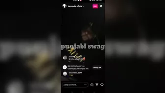 Karan aujla New instagram live today | Karan aujla live reply to sidhu moose wala | Gangsta song |