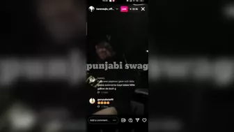 Karan aujla New instagram live today | Karan aujla live reply to sidhu moose wala | Gangsta song |