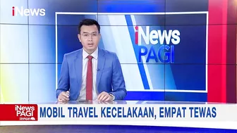 Empat Orang Tewas dalam Kecelakaan Mobil Travel di Jalur Pantura Subang #iNewsPagi 11/05