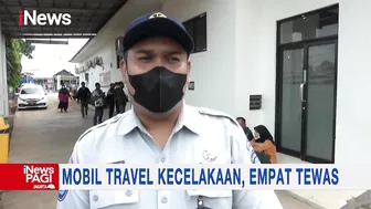 Empat Orang Tewas dalam Kecelakaan Mobil Travel di Jalur Pantura Subang #iNewsPagi 11/05