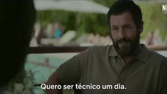 Arremessando Alto com Adam Sandler | Trailer oficial | Netflix