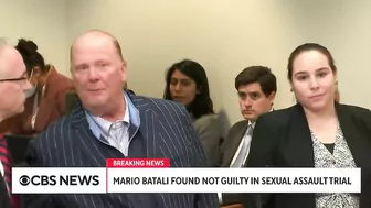 Celebrity chef Mario Batali found not guilty in sexual misconduct trial