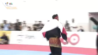 Iqbal's emotional celebration after winning Singapore's 1st 2021 SEA Games GOLD medal | Pencak Silat