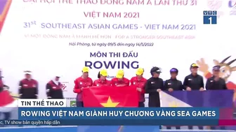 SEA Games 31: Rowing mang về huy chương vàng thứ 6 cho Việt Nam | VTC Now