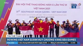 SEA Games 31: Rowing mang về huy chương vàng thứ 6 cho Việt Nam | VTC Now