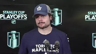 Auston Matthews RD 1 GM 5 Post Game | Toronto Maple Leafs vs. Tampa Bay Lightning | May 10, 2022