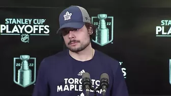 Auston Matthews RD 1 GM 5 Post Game | Toronto Maple Leafs vs. Tampa Bay Lightning | May 10, 2022