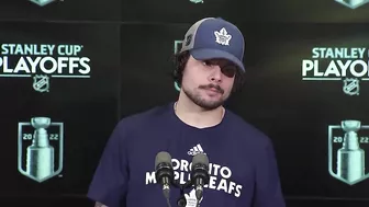 Auston Matthews RD 1 GM 5 Post Game | Toronto Maple Leafs vs. Tampa Bay Lightning | May 10, 2022