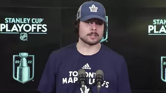 Auston Matthews RD 1 GM 5 Post Game | Toronto Maple Leafs vs. Tampa Bay Lightning | May 10, 2022