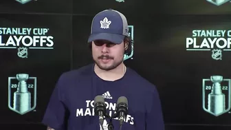 Auston Matthews RD 1 GM 5 Post Game | Toronto Maple Leafs vs. Tampa Bay Lightning | May 10, 2022