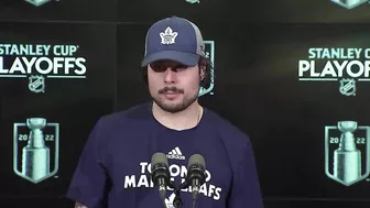 Auston Matthews RD 1 GM 5 Post Game | Toronto Maple Leafs vs. Tampa Bay Lightning | May 10, 2022