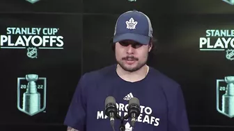 Auston Matthews RD 1 GM 5 Post Game | Toronto Maple Leafs vs. Tampa Bay Lightning | May 10, 2022