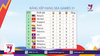 Bảng xếp hạng huy chương SEA GAMES 31 cập nhật mới nhất - VNEWS