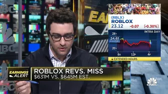 Roblox misses on revenue, $631M v. $645M estimated