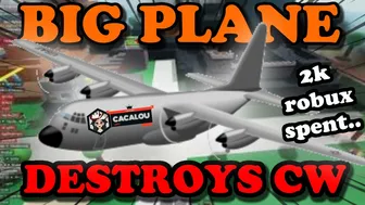 What A TRUE AC-130 Looks Like (Roblox Combat Warriors)