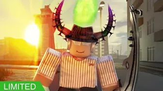 Roblox Old Item went Limited again (Poisoned Horns of the Toxic Wasteland)