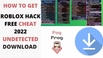 ROBLOX HACK   NEW FREE ROBLOX CHEAT 2022   UNDETECTED