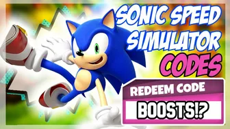 (2022) **NEW** ???? Roblox Sonic Speed Simulator Codes ???? ALL UPD CODES!