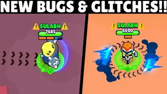 New Glitches & Bugs with Some Skins | Brawl Stars #stuntshow