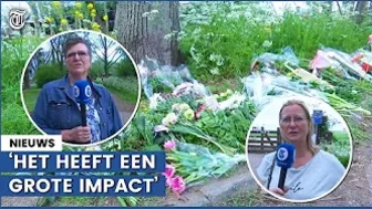 Bloemen voor slachtoffers Alblasserdam: 'Niet te bevatten'