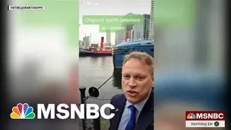 UK Official Takes To TikTok To Show Seizing Of Oligarch's Yacht