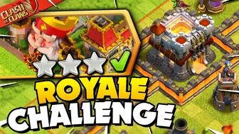 Easily 3 Star Royale Challenge (Clash of Clans)