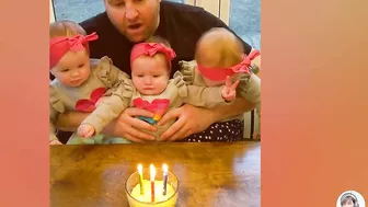 Funny Babies Blowing Candle - Blowing Out the Candles Compilation || Cute Planets