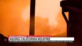 Wildfire near Laguna Beach destroys more than 20 homes