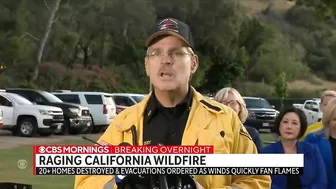 Wildfire near Laguna Beach destroys more than 20 homes