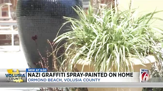 Nazi graffiti spray-painted on Ormond Beach home