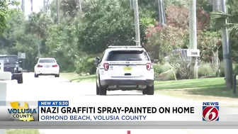 Nazi graffiti spray-painted on Ormond Beach home