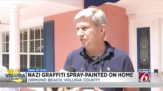 Nazi graffiti spray-painted on Ormond Beach home