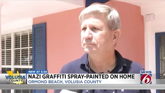 Nazi graffiti spray-painted on Ormond Beach home