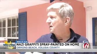 Nazi graffiti spray-painted on Ormond Beach home