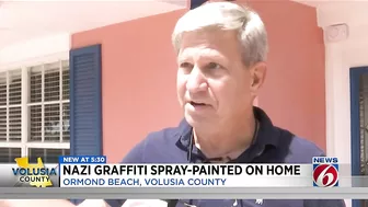 Nazi graffiti spray-painted on Ormond Beach home