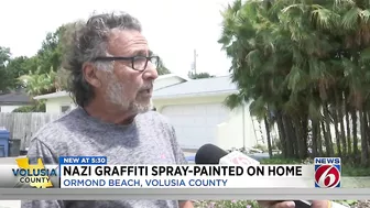 Nazi graffiti spray-painted on Ormond Beach home