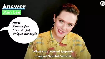 Elizabeth Olsen Takes the Scarlet Witch Quiz | POPSUGAR Pop Quiz