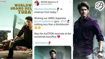 celebrity Tweets to maheshbabu best wishes to sarkaru vaari paata