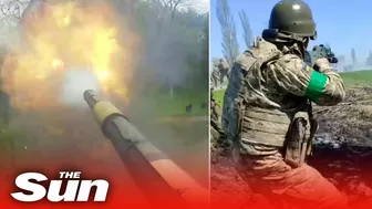 Ukrainian troops play cat-and-mouse combat games with invading Russian troops