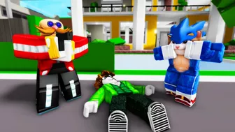 How Pop Cat BALEGU Turn Into SONIC The Hedgehog? - ROBLOX Brookhaven ????RP Funny Moments